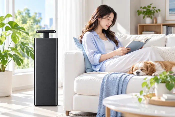 เครื่องฟอกอากาศ Coway (ภาพประกอบสร้างด้วย AI)